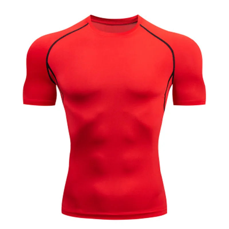 Men's Sports T-Shirt PRO COMBAT Premium – Gym Training, Fitness, Running, Soccer, Basketball Shirt