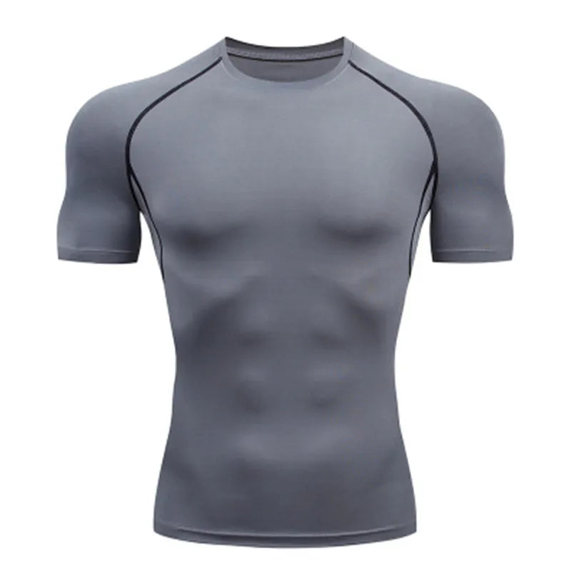 Men's Sports T-Shirt PRO COMBAT Premium – Gym Training, Fitness, Running, Soccer, Basketball Shirt