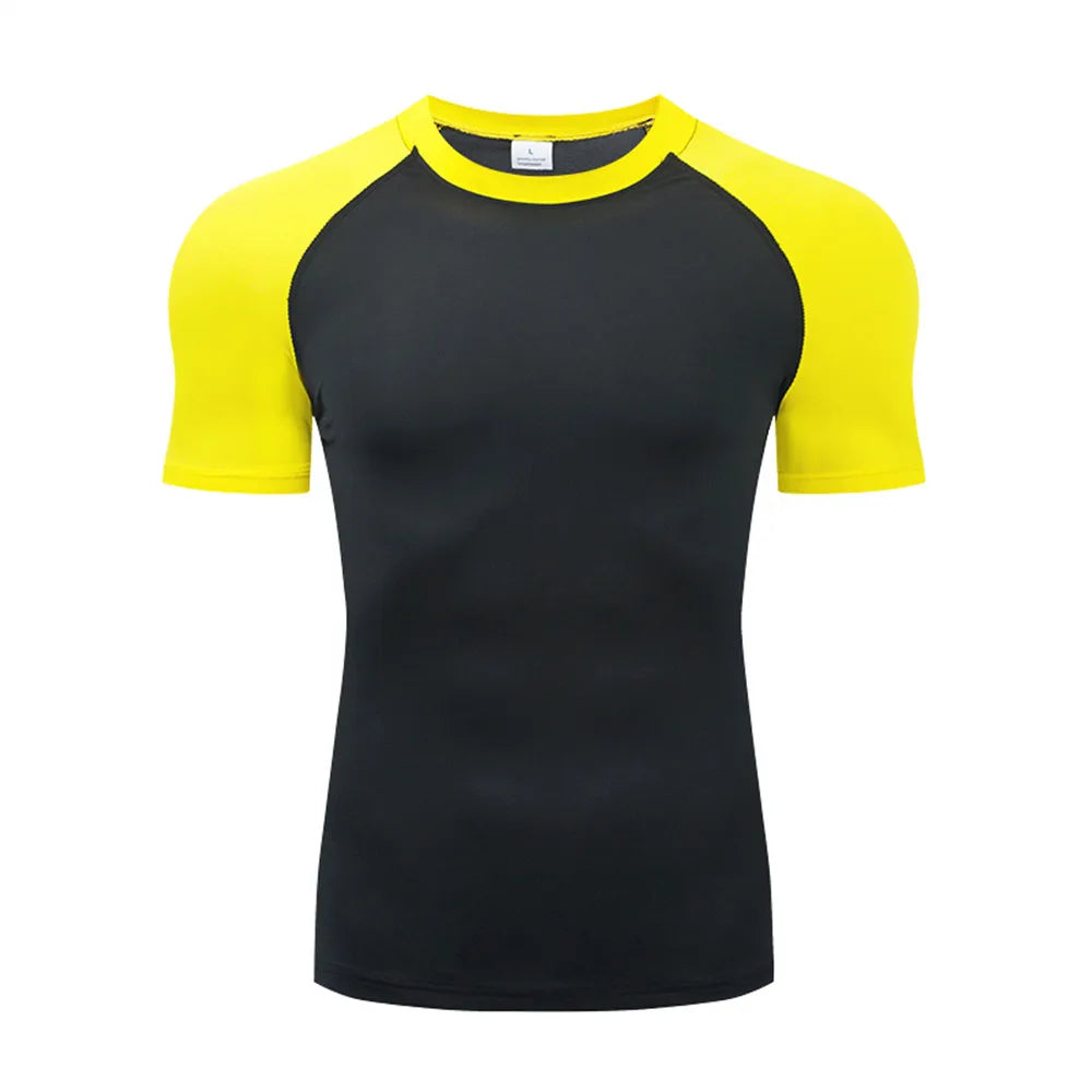 Men's Sports T-Shirt PRO COMBAT Premium – Gym Training, Fitness, Running, Soccer, Basketball Shirt